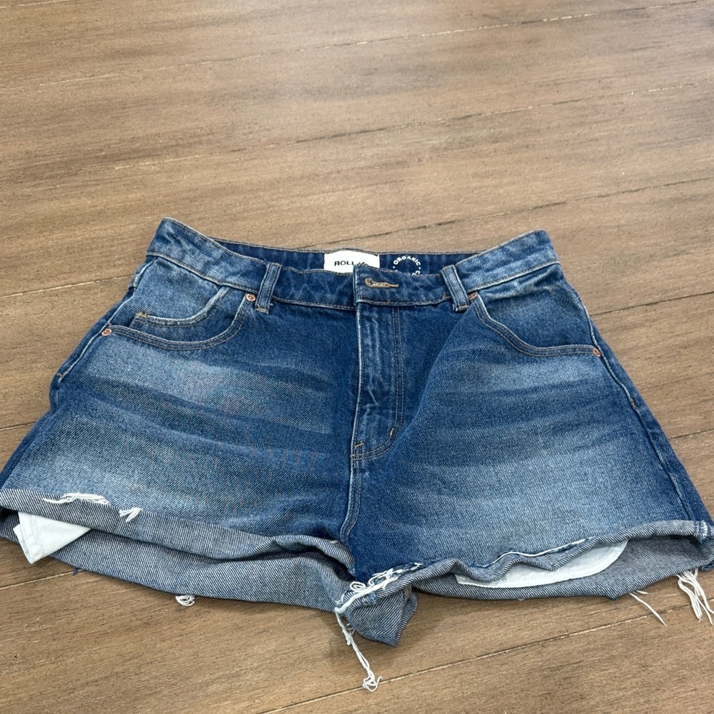 ROLLA'S Blue Denim Women Shorts